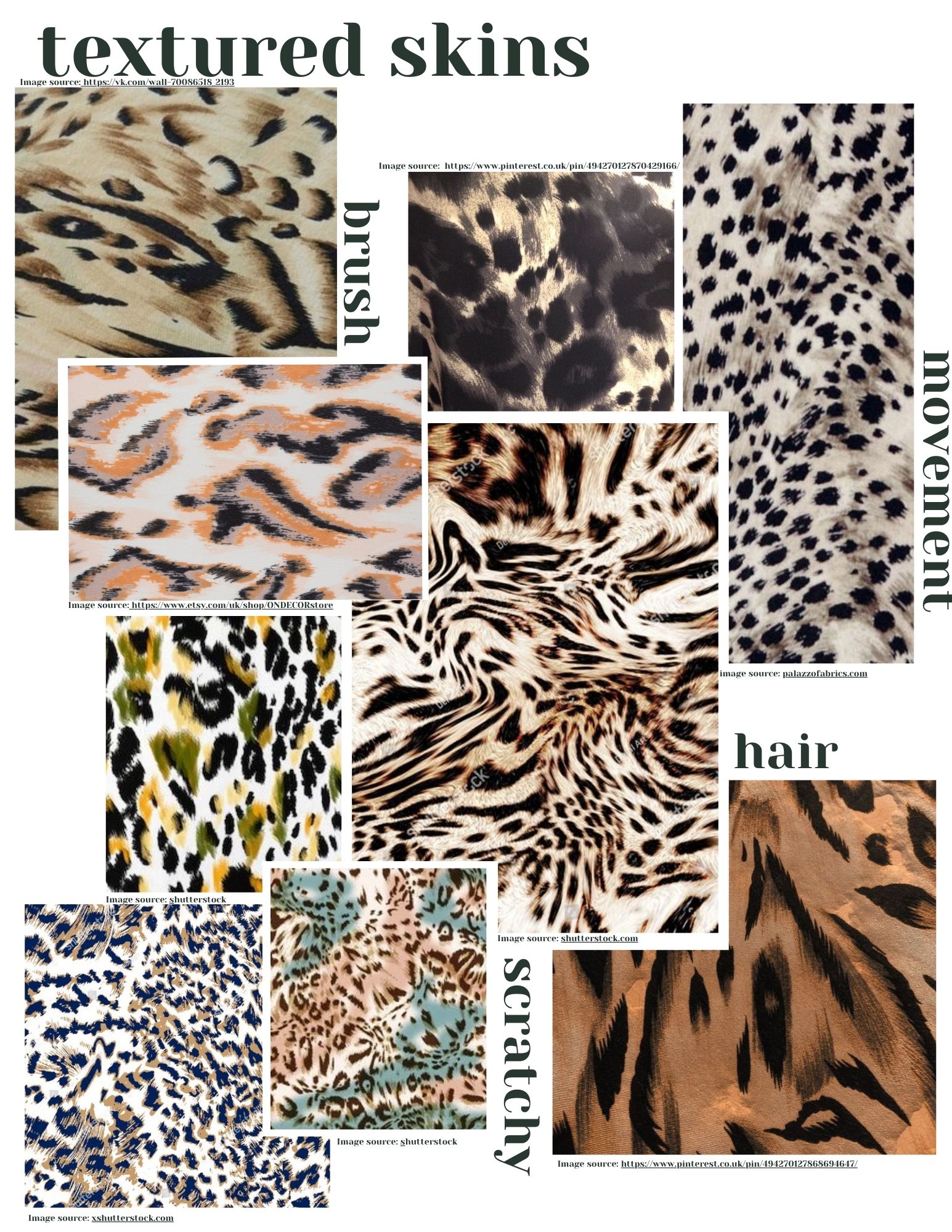 scratchy skin print scratchy skin print
